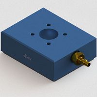 Flat bearing unit OAVF40L50air cushionaluminumhoused