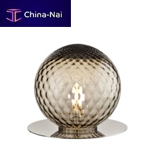 Table lamp BALLOTONmetalglassblown glass