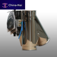 Plug valve pneumaticdiverterasymmetrical