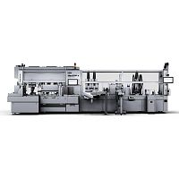 Top-loading cartoner NeoTOP xfor the pharmaceutical industryautomaticcompact
