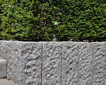 Public space fence natural stonecontemporary