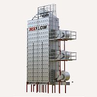 Wheat grain dryer