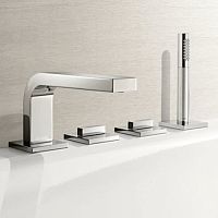 Bathtub mixer tap 51130deck mountedchromed metalbathroom
