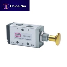 Push-button pneumatic directional control valve MMV-Pspool3-way
