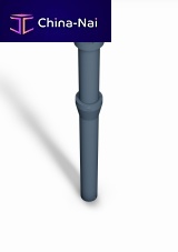 Suction pipe with float level switch