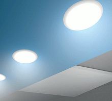 Recessed ceiling light fixture ALASTAR C TRIMLESSLEDroundIP40