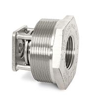 Disc check valve Basic-Check®for gasthreadedfor pipelines