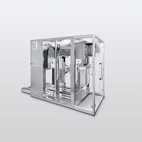 Pallet loading and unloading system TSsyringefor pharmaceutical productstube