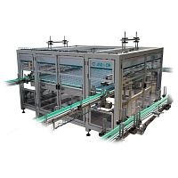 Conveyor accumulating table blow molding industrybottling industryfor the packaging industry