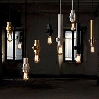 Pendant lamp NANDOmetaltraditionalcorded