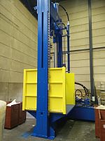 Guillotine cutting machine for plasticsrollerhydraulic
