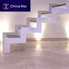Natural stone step travertinecustomcontemporary