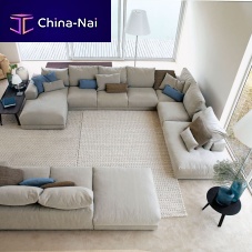 Modular sofa HILLSsemicircularcontemporaryfabric