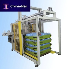 Robotic tray packer palletizer PTP-220automaticfor bottlesblow molding industry