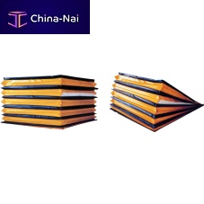 Rectangular protective bellows coated fabricfor lift tables