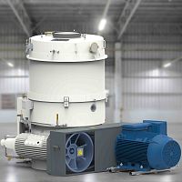 Recycling unit with pelletizing high-throughput