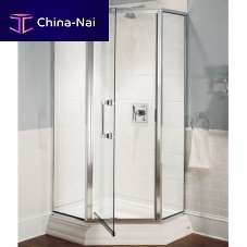 Corner shower base TOWN SQUAREraisedacrylic