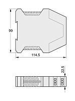 Galvanic isolator ZS-30Ex1powerinherently safe