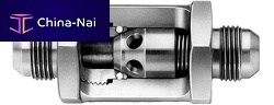 Poppet check valve threadedhigh-pressurespring