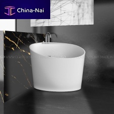 Corner bathtub MINI STYLEfree-standingfor homescontemporary