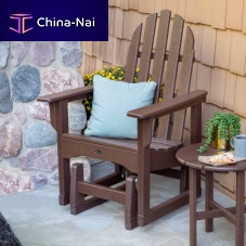 Contemporary armchair Cape Cod Glidercompositewith footrestrecyclable