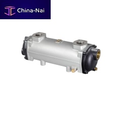 Shell and tube heat exchanger GL240-3878-4gas/liquidtitaniumbrass