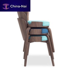 Contemporary dining chair BOOM indoorwoodenstackable