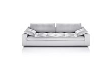 Contemporary sofa RASPAILfabricgray2-person