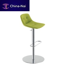 Contemporary bar stool FREEfabricwith footrestswivel