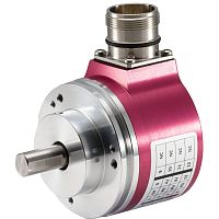 Incremental rotary encoder CIO58Popticalsolid-shaft24 Vdc