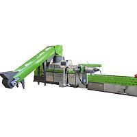 Water ring pelletizing system PTC-F seriesfor plastic pellet manufacturing
