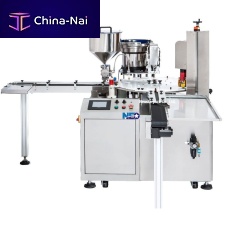 Vial filler-capper FC4077pistonfor bottlesfor cosmetic products