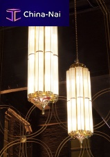 Pendant lamp MONACO ART.B33glassArt Deco stylecorded