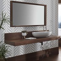 Wooden vanity top TOP DROP