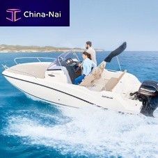 Outboard walkaround Activ 605 Sundeckcenter consoleopen7-person max.