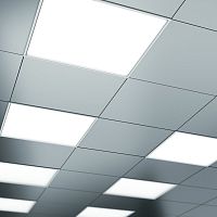 Recessed ceiling light fixture CLEAN II LEDsquarehigh
