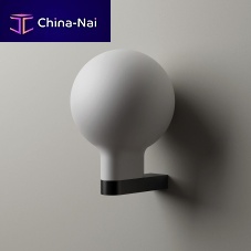 Contemporary wall light BOLDindooropalspherical