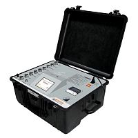 Low-resistance measuring instrument TRM 50+ inductivewith displaytransformer