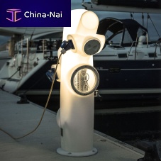Home bollard light Coral Power Pedestalfor public spacesoriginal designScandinavian design