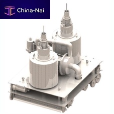 Wheeled inspection robot GB-GAMMA RAD 1remote-controlledwaterprooffor hazardous environments
