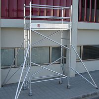 Roller scaffolding tower ALU 50facademodular