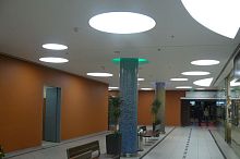 Recessed ceiling light fixture PURIrecessed floorfluorescentround