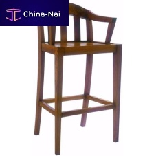 Contemporary bar stool POLARIS : C.BS8wooden