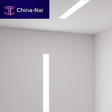 Recessed ceiling light fixture ZYNN 3" LINES recessed wallLEDlinear