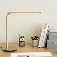 Desk lamp OMNI aluminumsteelbrushed brass