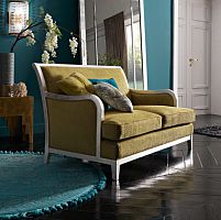 Traditional sofa 21362fabricwooden