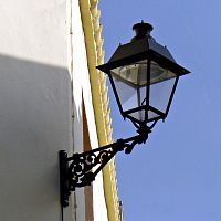 Traditional wall light CLASSIC LRA-05outdoorstainless steelLED