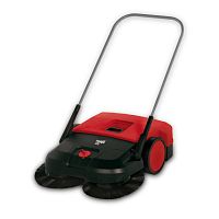 Walk-behind sweeper Haaga 375manualcarpet