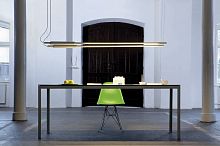 Hanging light fixture SLIM HORIZONTALfluorescent tubelinearIP20