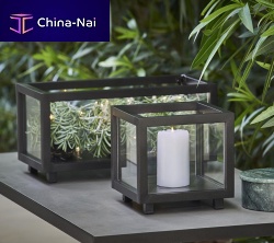 Glass lantern LIGHTBOX : 5723, 5721aluminum